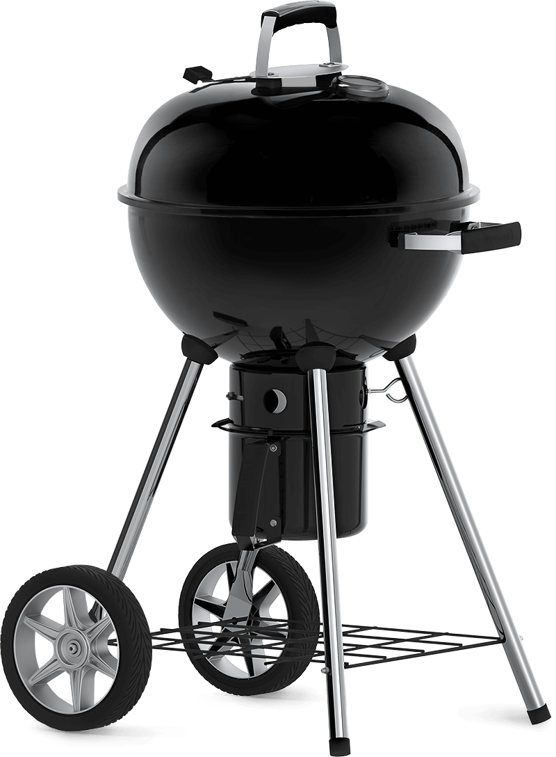 18" Charcoal Kettle Grill, Black