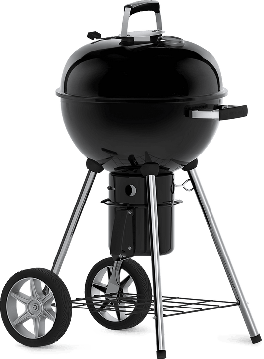 18" Charcoal Kettle Grill, Black