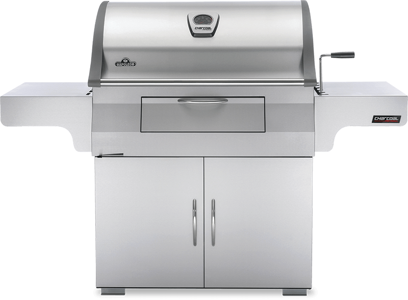 Charcoal Professional Grill, Stainless Steel